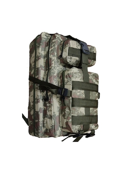 65 LT Askeri̇ Dağcı Outdoor Kamp Treki̇ng Takti̇k Sırt Çantası Siyah
