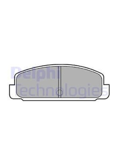 DELPHI LP401 Fren Balatası Arka Mazda 6 03-10 323 F 98- 626 97-02 Rx7 89- Premacy 9-