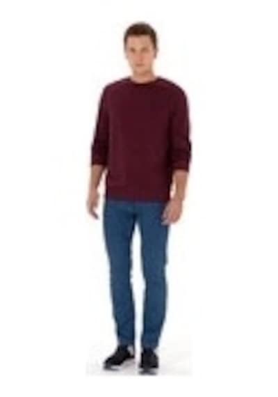 Us Polo Assn. U.s. Polo Assn. Erkek Sweatshirt Vr177 Modern Bordo