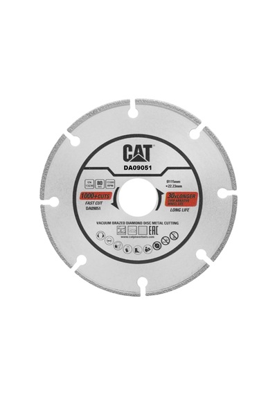 Cat Da09051 115mm Profesyonel Çelik, İnox, Demir Elmas Metal Kesm