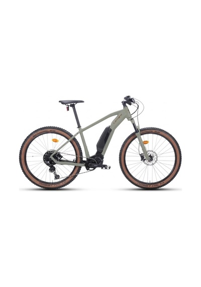 Carraro Kifuka E7 27.5 Elektrikli Bisiklet 504w 11 Vites E-mtb Nikel Gri Kahve Siyah 44 Kadro