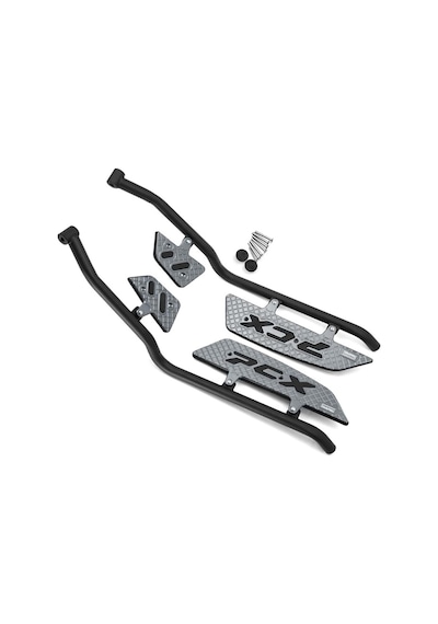 Honda Pcx 125 2025-2026 Koruma Demiri Basamak Paspas Seti Metal Modifiye Titanyum Renk Titanyum