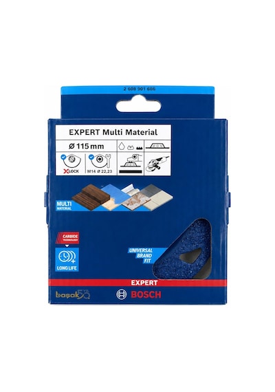 Bosch Expert 115 Mm X-lock Çok Amaçlı Karbür Taşlama Diski İnce 2608901686
