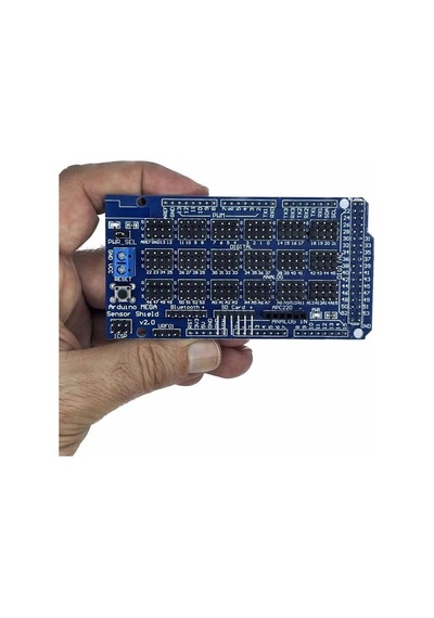 Arduino Mega 2560 R3 Sensör Shield V2 Io Genişletme