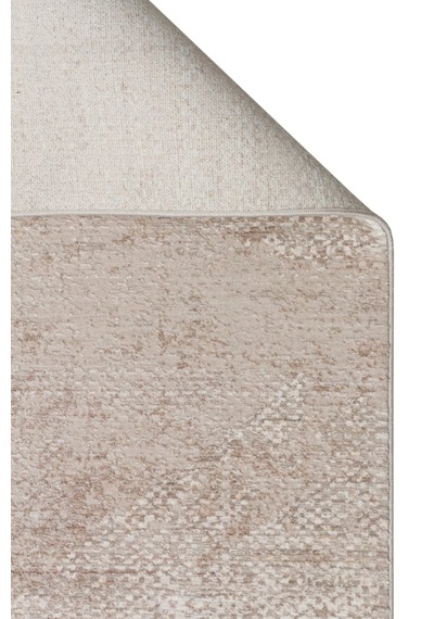 Eko Halı Mahal Mood 05 Beige Grey Polyester Akrilik Klasik Desenli Premium Salon Halısı Bej