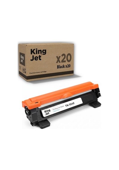 Kingjet Brother Uyumlu Tn-1040 Standart Kapasiteli 20'li Paket Uyumlu  Toner Mfc-1911w
