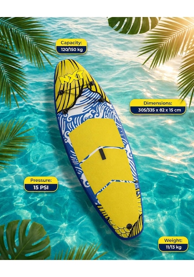Nxt Fortuna Şişme Sup Stand Up Paddle Board - 335 Cm