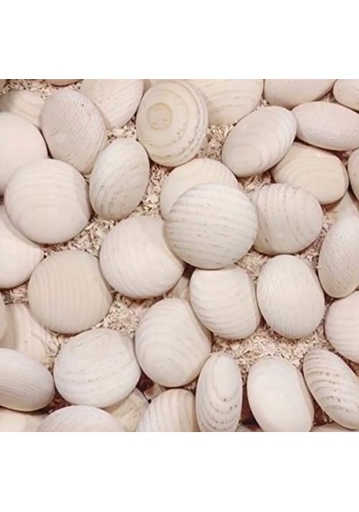 Dot Taş Görünümlü Ahşap 10 10 Cm Çok Renkli