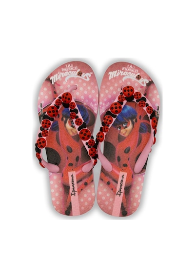 Ipanema İpanema Ladybug Çocuk Parmak Arası Terlik Pembe Kırmızı 30/35 WPP0286 Pembe