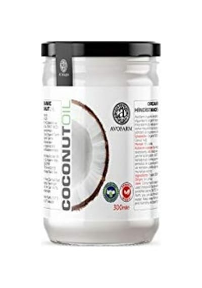 Avofarm Organik Soğuk Sıkım Hindistan Cevizi Yağı%100 Organik 300 Ml