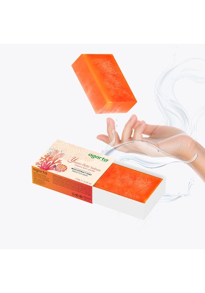 Agarta Doğal El Yapımı Yosun Özlü Sabun 150 G