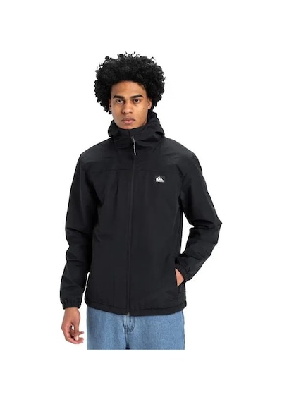 Quiksilver Quıksılver Overcast 3k Warm Jacket Erkek Anthracite - Solid Ceket Eqyjk04202-11793 Siyah