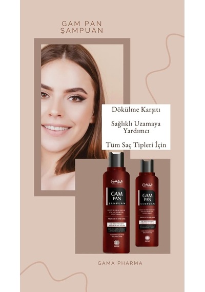 Gam Pan Dökülme Karşıtı Koruyucu Günlük Bakım Şampuanı 275 ML