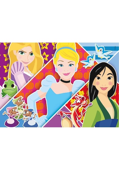 Clementoni Prensesler Kız Çocuk Puzzle 2X20 Parça 24766