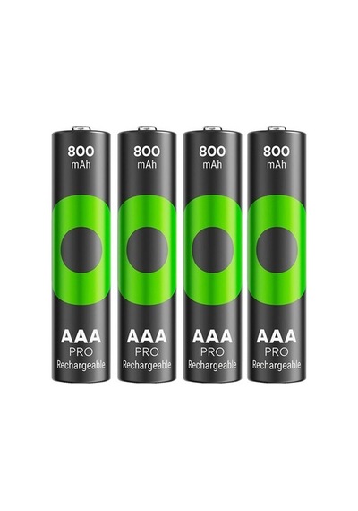 4'lü Şarjlı Aaa Ni-mh Pil, 800 Mah Kapasite