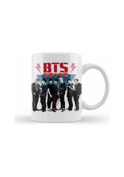 Bts 80's Vintage Dark Wild Kupa Bardak Porselen Karışık