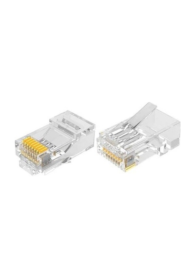 S-Link 100 Adet Rj-45 Jack Network Uç Eternet Jackı
