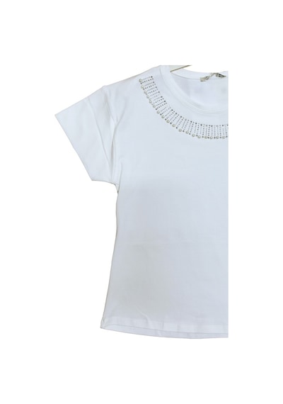Xo Kids Kız Çocuk Tişort 10-14 Yaş 36019 Beyaz