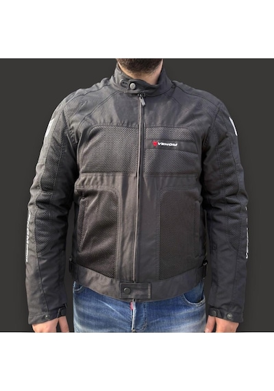 Venom Dynamıc 4 Mevsim Motosiklet Montu Siyah