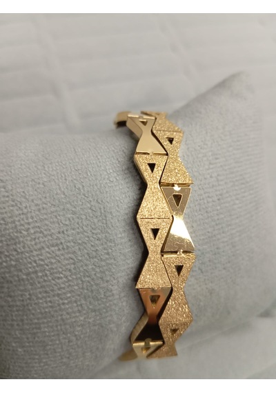 Kelebek Model Gold Renk Kelepçe Bileklik Gold