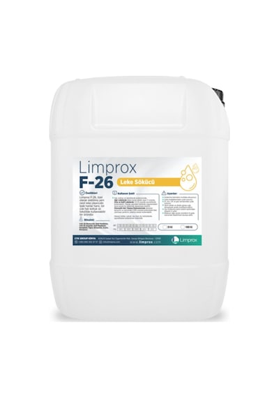 Limprox F-26 Profesyonel Leke Çıkarıcı Ve Kir Sökücü - 20 Litre