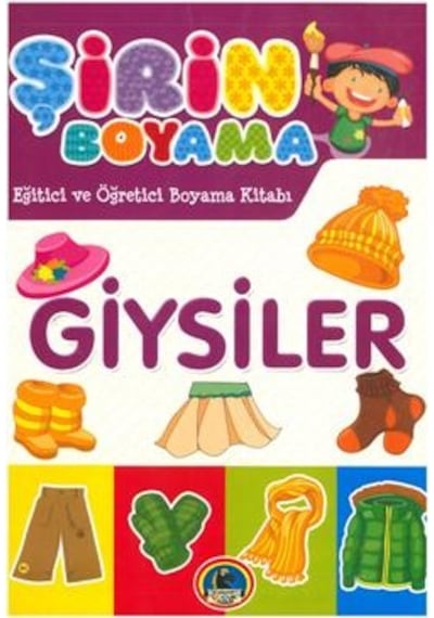 Karatay 4e Şirin Boyama Kitabı Giysiler 16 Syf