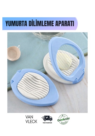 Yumurta Dilimleme Aparatı Pratik Haşlanmış Yumurta Kesici, Çok Amaçlı Dilimleyici Çok Renkli