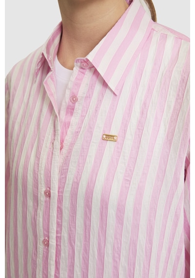 U.S. Polo Assn. U.s. Polo Assn. Kadın Pembe Gömlek Desenli 50324736-vr041