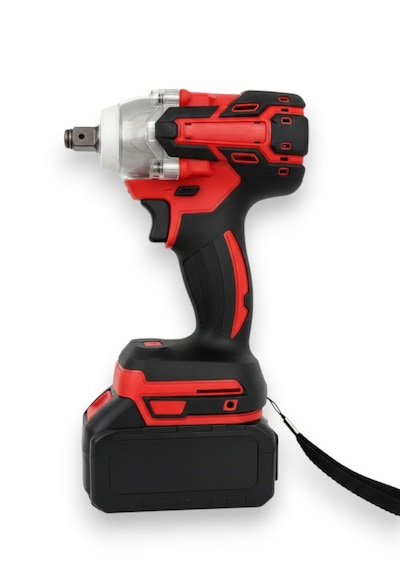 Moonshop SET005 Şarjlı Darbeli 5'li Set 2-26 Hilti 125 MM Taşlama + 13 MM Matkap 650MM Somun Sökme + Dal Budama Testere Kırmızı