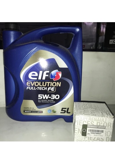 Elf Evolution Full-Tech Fe 5W-30 DPF Motor Yağı 5 L + Yağ Fitresi