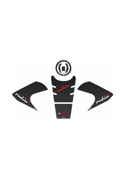 Bajaj Pulsar N250 2022 - 2024 Uyumlu Tank Pad Set 002 Çok Renkli