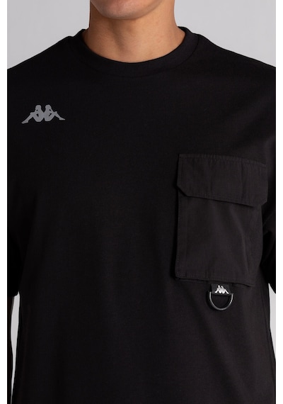 Kappa Beevor Tk Siyah Erkek Kısa Kol T Shirt Siyah