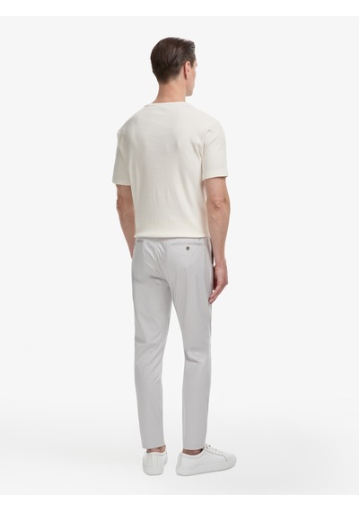 Cacharel Açık Gri Slim Fit Pamuk Karışımlı Beli Lastikli Kanvas Pantolon Cacharel Açık Gri Slim Fit Pamuk Karışımlı Beli Lastikli Kanvas Pantolon