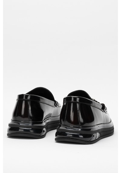 Dericlub Erkek Kalın Taban Tokalı Loafer Ayakkabı Gerçek Deri Cr 2713 Bordo