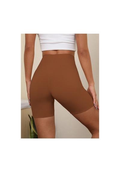 Mistirik Porfy Model Lazer Kesim İz Yapmaz Esnek Şort Kahve Renk 093