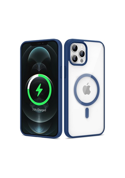 İphone 12 Pro İle Uyumlu Kılıf Mavi Oflam Kablosuz Şarj Kapak Dayanıklı Darbe Karşıtı Koruyucu Tasarım İphone 12 Pro , Mavi Sku: Zeusb0c59jmkyx