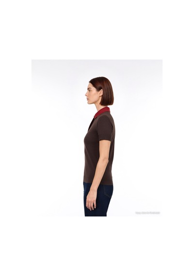 Yargıcı Regular Polo Yaka Kısa Kol Kazak 26kktr2134x 003 Kahverengi