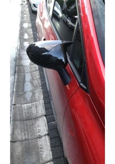 Renault Clio 5 2019 Sonrası Batman Yarasa Ayna Kapağı Piano Black