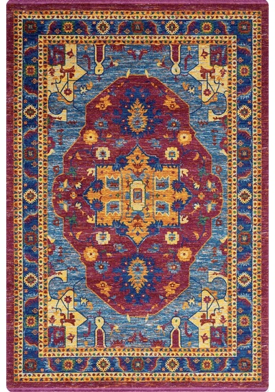 Pop Maksimalist Halı 25570a Çok Renkli
