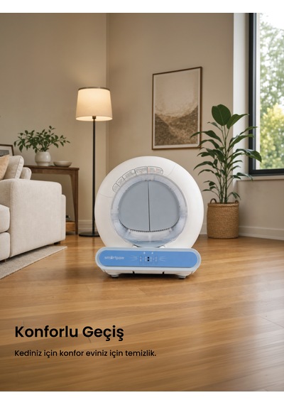 Smartpaw Otomatik Kedi Tuvaleti Perdesi
