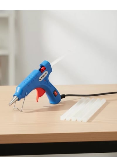 Hepsi Pratik Kullanımlı 20w Silikon Tabancası 7.5 Mm Silikon Uyumlu 5 Adet Hediye Silikon Najmaddin