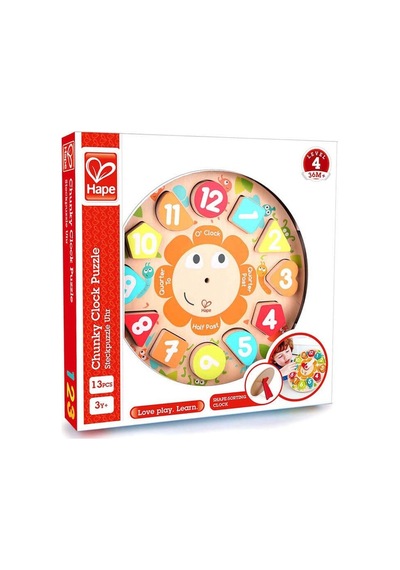 Hape Chunky Saat Yapbozu