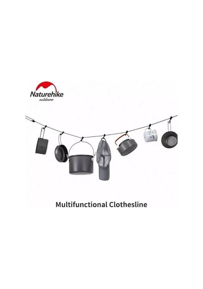 Naturehike Çok Fonksiyonlu Kancalı Ayarlanabilir Asma İpi 4.3 Mt 001