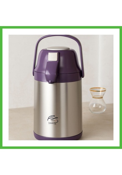 Vaveni 2.5l 304 Çelik Pompa Termos Musluklu Arz Çok Renkli