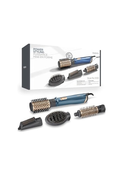 Hava Üflemeli Döner Başlıklı Saç Şekillendirici Set Stylepro 1000w 4 Başlık Iyon Teknolojisi As965e
