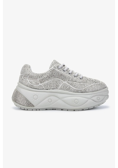 Valmenti Kadın Vegan Gri Sneakers & Spor Ayakkabı 921 K25-0017 Bn Ayk Y24 Grı Gri