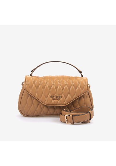Guess Valla Kapitoneli Kadın El Çantası Hwqg8122200 Beige