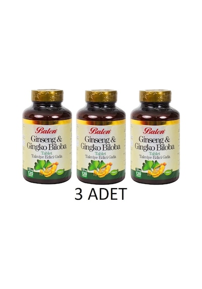 Balen Kırmızı Ginseng & Ginkgo Biloba 1203 360 Tablet