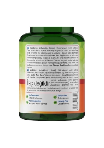Natures Supreme Vitamin D3 1000 Iu 90 Kapsül Aromasiz