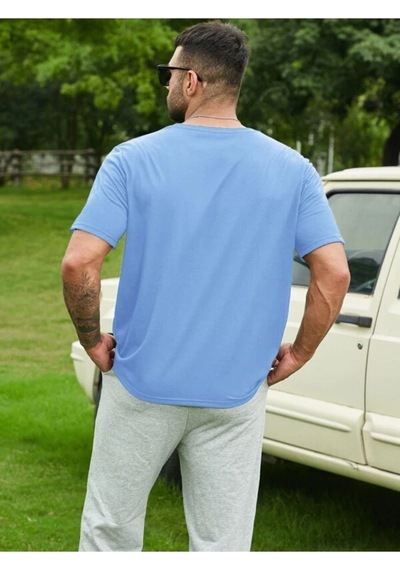 Altamira Erkek Göğüs Dikey Baskılı Oversize T-shirt 001